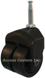 205-2XPP-10  2 Inch X-Caster with 5/16"x 1-1/2" Socket Stem