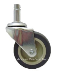 2D8TPG 2" Thermo Pro Grip Ring Stem Swivel Caster