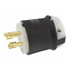 Hubbell, HBL2731, Male Twist-Lock Plug, 480VAC, 3 Pole, 4 Wire