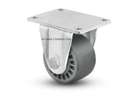 3SLPUR 3" Low Profile Urethane Wheel Rigid Plate Caster