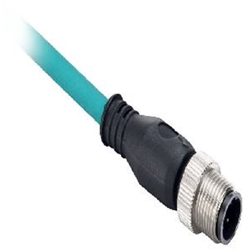 Allen-Bradley, 1585D-M4TBDM-10, Ethernet Cable, M12, Male, 10M