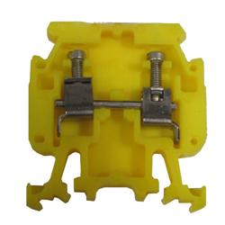 Allen-Bradley, 1492-HM1Y, Finger Safe Single Circuit High Density Block, Yellow