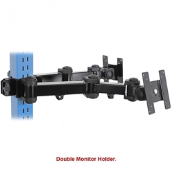 BenchPro LCD Double Monitor Holder