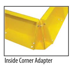 Floor Mounted Barrier 45° Inside Corner Adapter