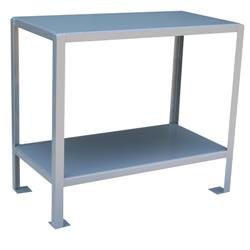 Steel workstand with two shelves 24 x 48